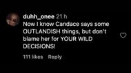 Instagram comment (Image via theneighborhoodtalk)
